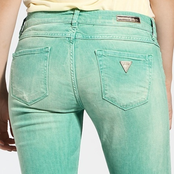 New Guess Jeansy Jeans Size 27 - Picture 4 of 5